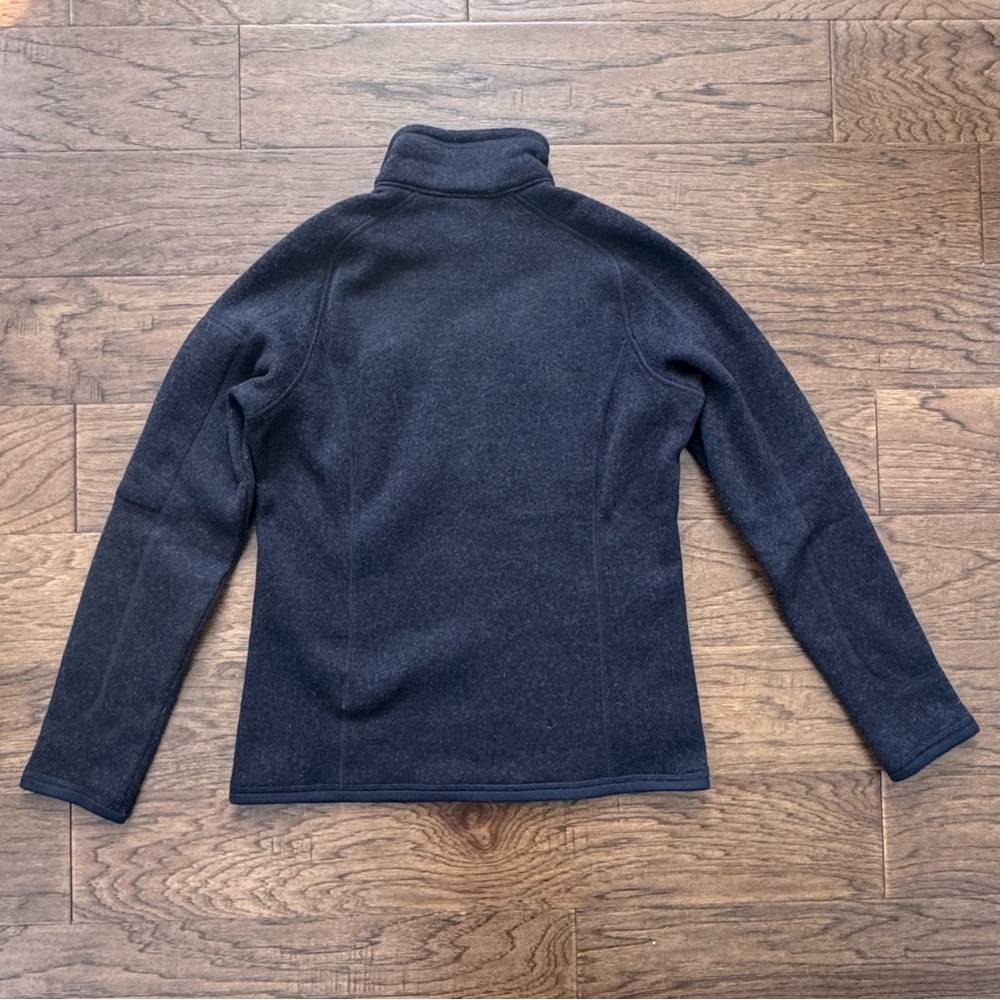 Patagonia Women’s Better Sweater Quarter 1/4 Zip Fleece Black Size Small - Picture 2 of 11